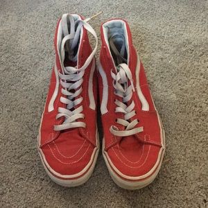 Women’s red vans